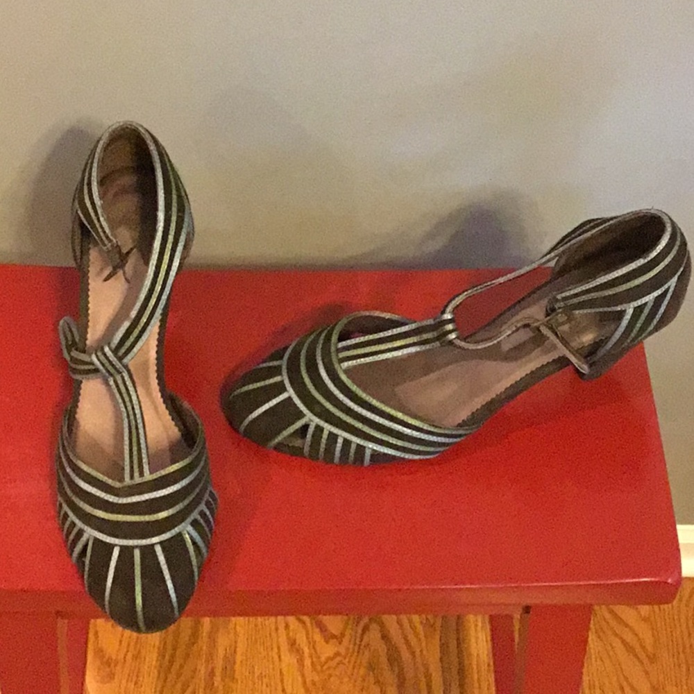 Brown heels